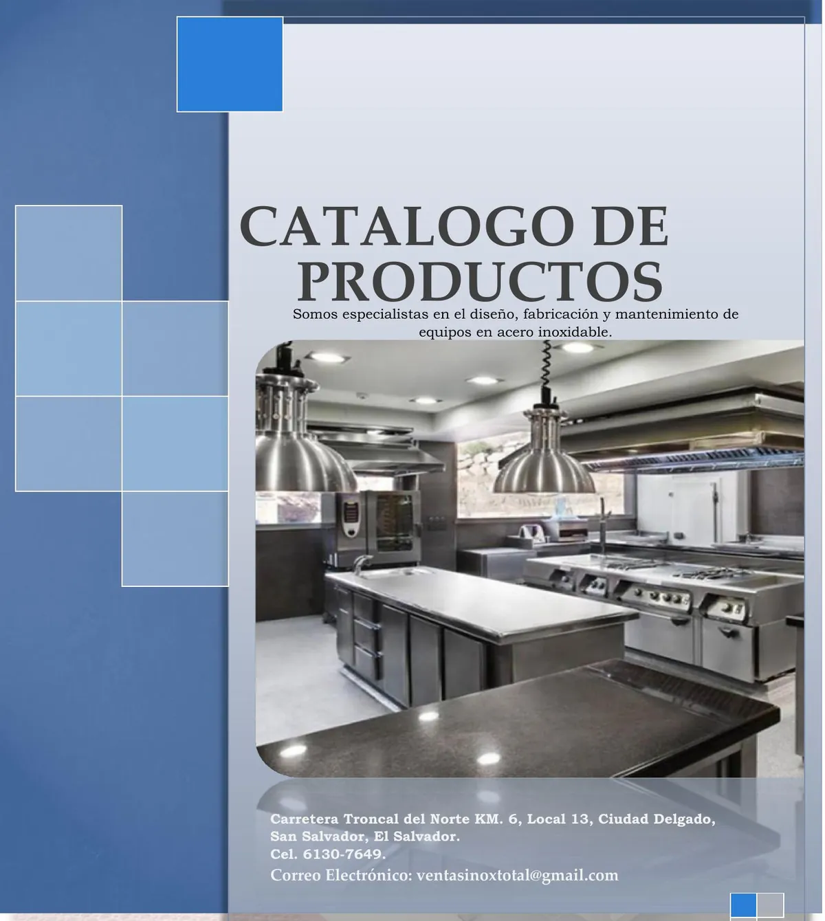 Catálogo de productos Inox Total, página 1