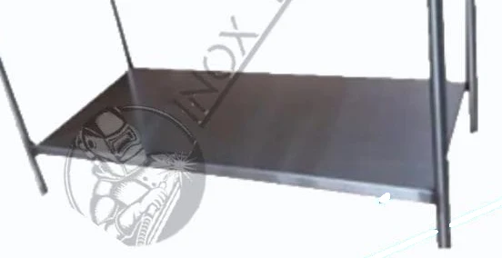 Mesa de trabajo de acero inoxidable para centro de cocina